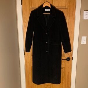 Classic Black Trench Coat